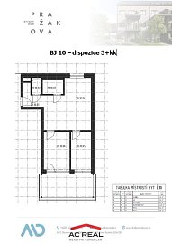 BD Pražákova půdorys