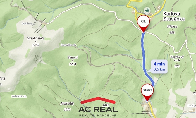 Chata_Malá_Morávka_parkoviště_Hvězda_pod_Ovčárnou